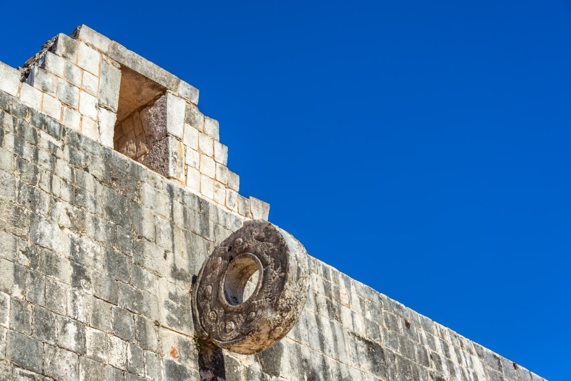 Ball court ring at Chichen Itza