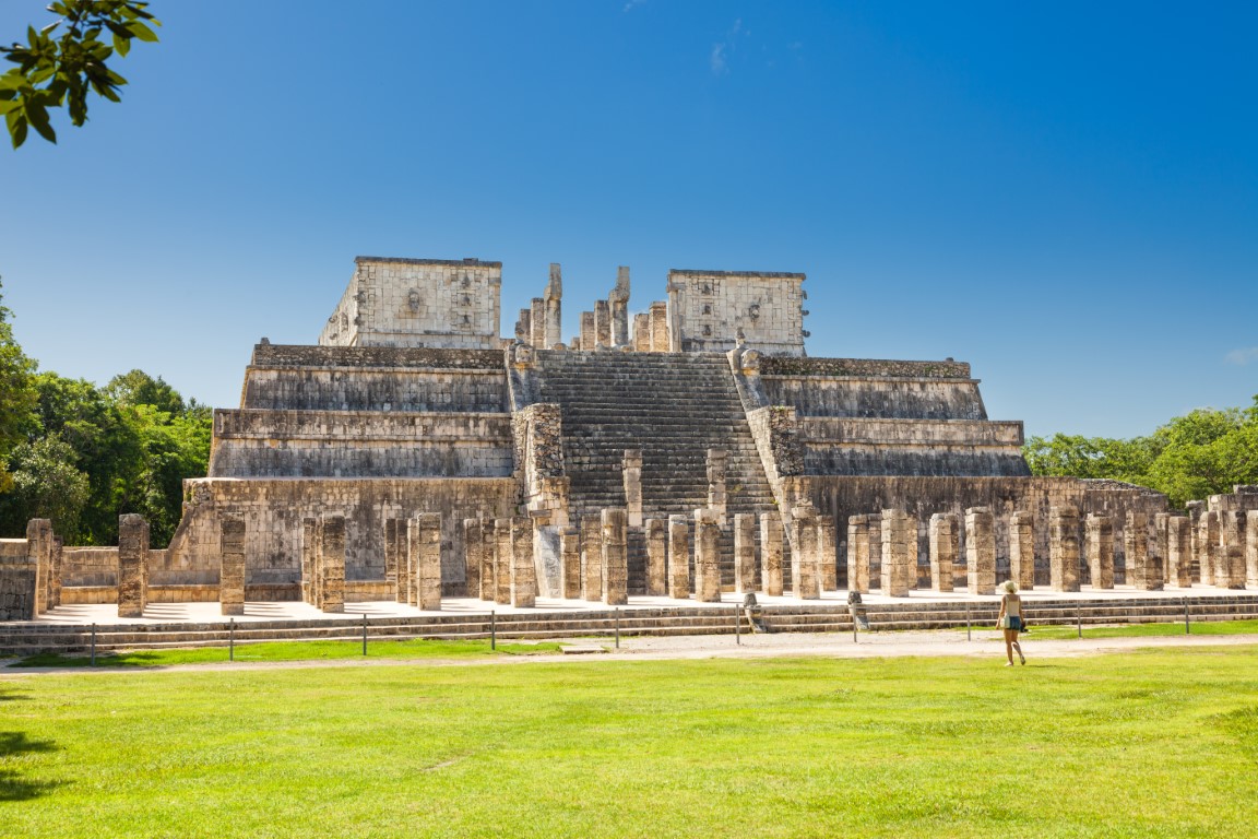 Temple Of Warriors at Chichen Itza