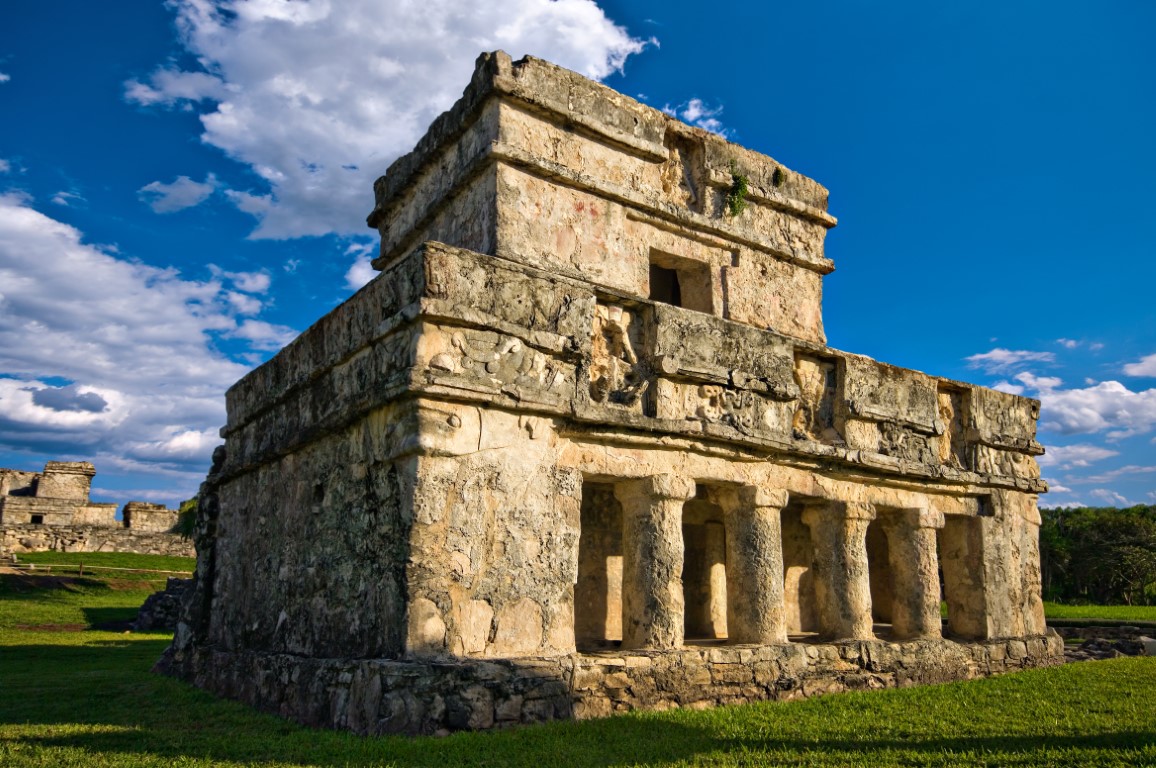 Temple Of Frescoes at Tulum