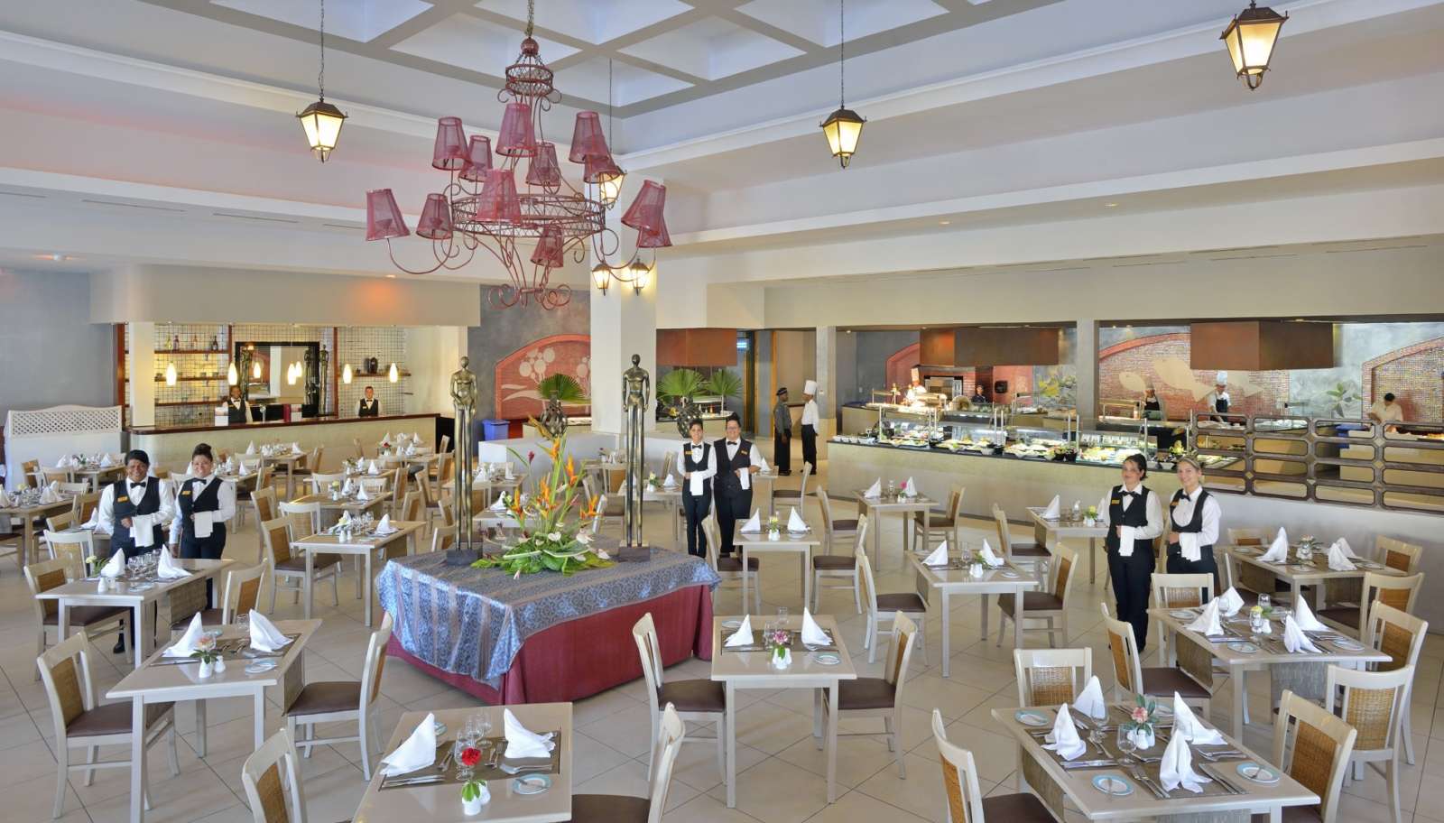 Main buffet restaurant at Paradisus Princesa Varadero