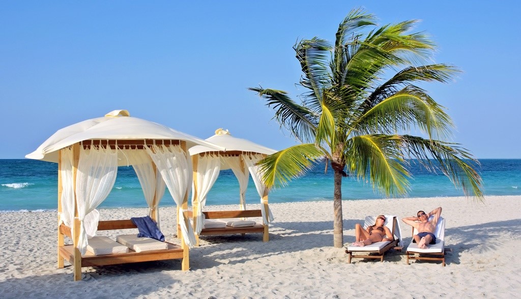 Beach gazebos at Paradisus Princesa Varadero