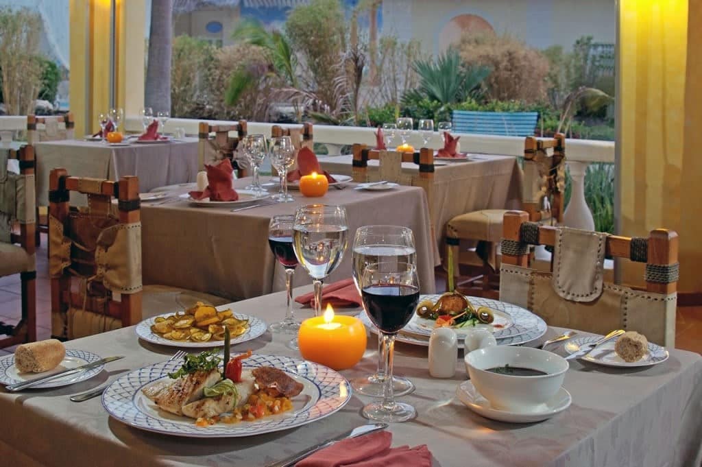 Romantic restaurant setting at Paradisus Princesa Varadero