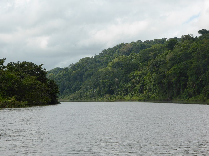 The Pasion River in Guatemala