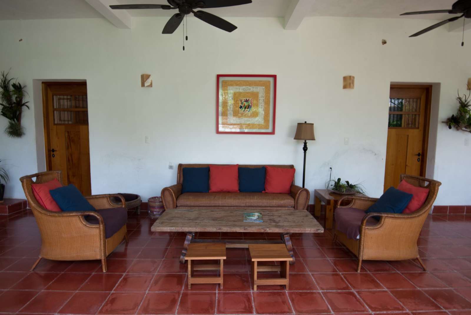 Seating area at Posada San Juan Valladolid