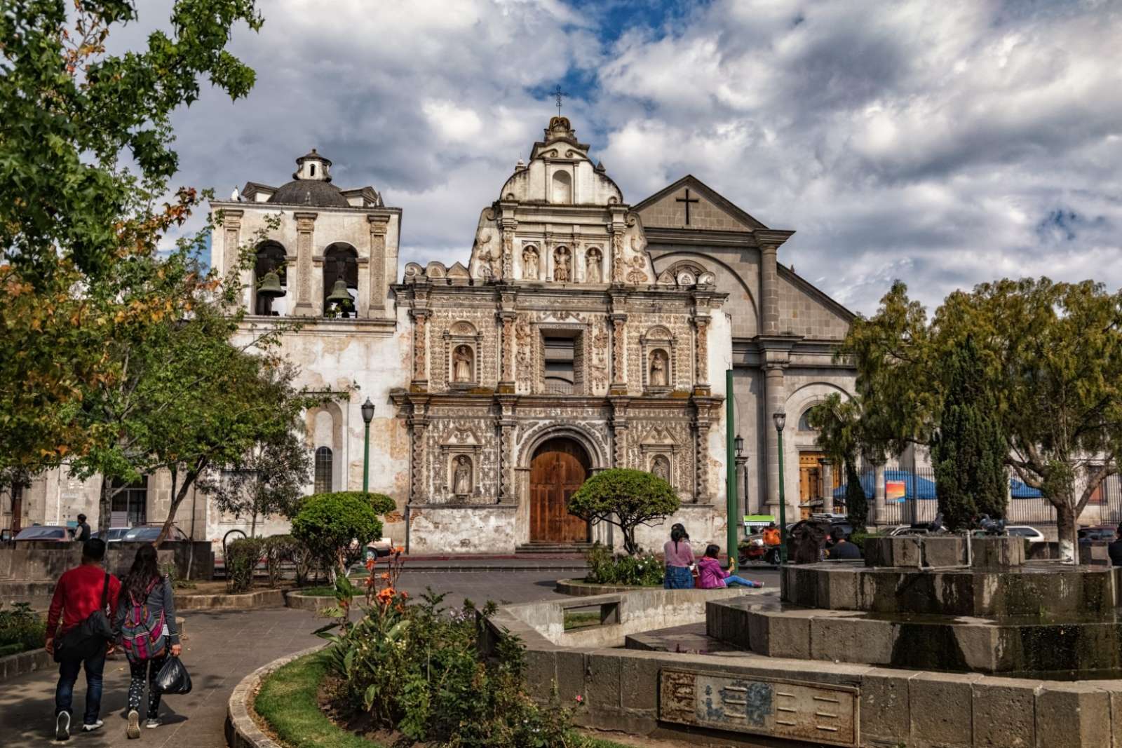 Church in Quetzaltenango, Guatemala