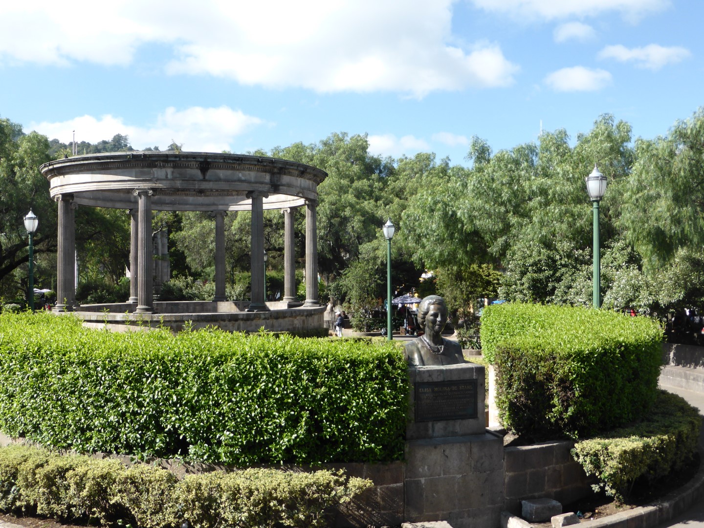 Park in Quetzaltenango, Guatemala