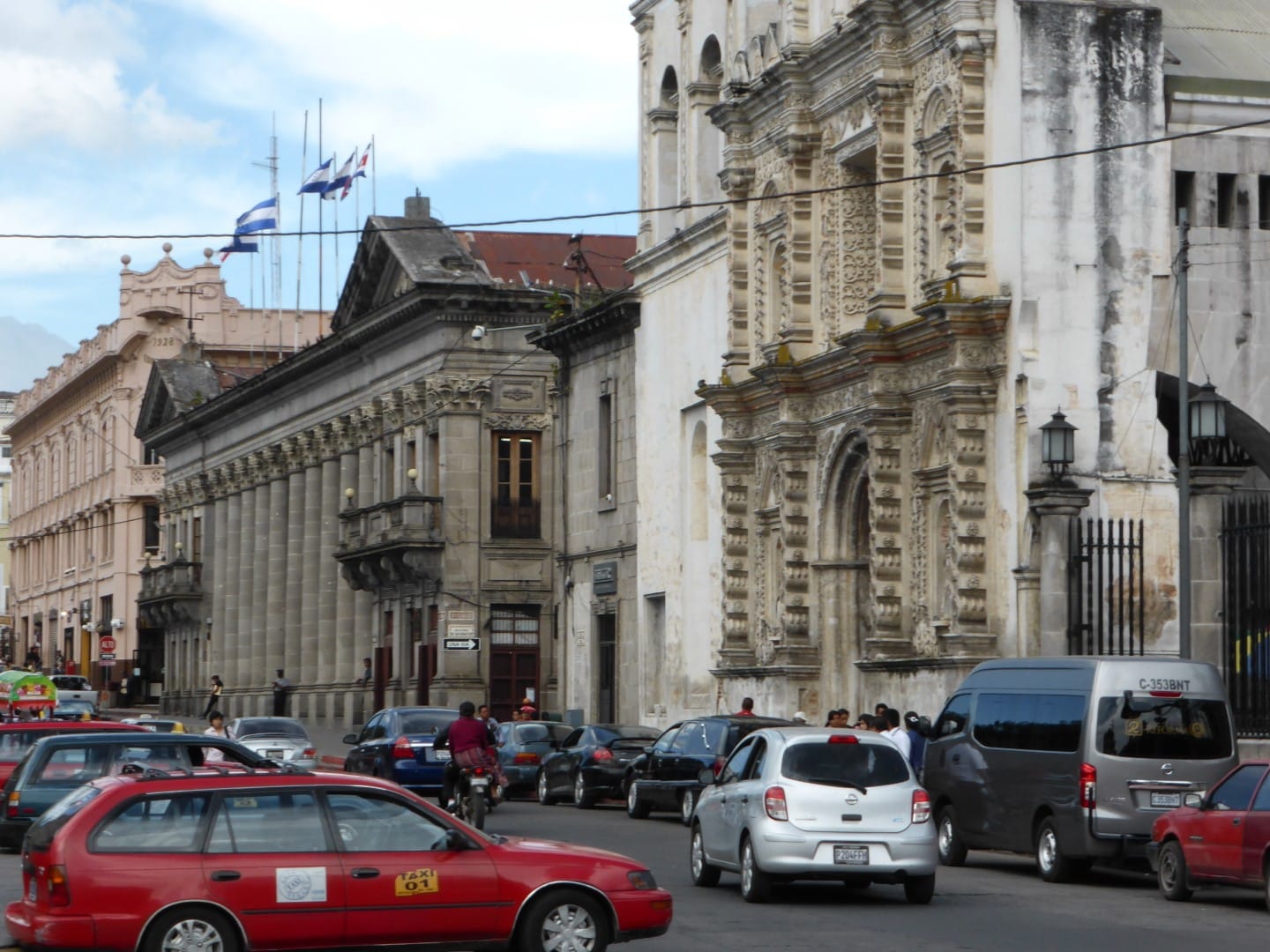 Street in Quetzaltenango, Guatemala