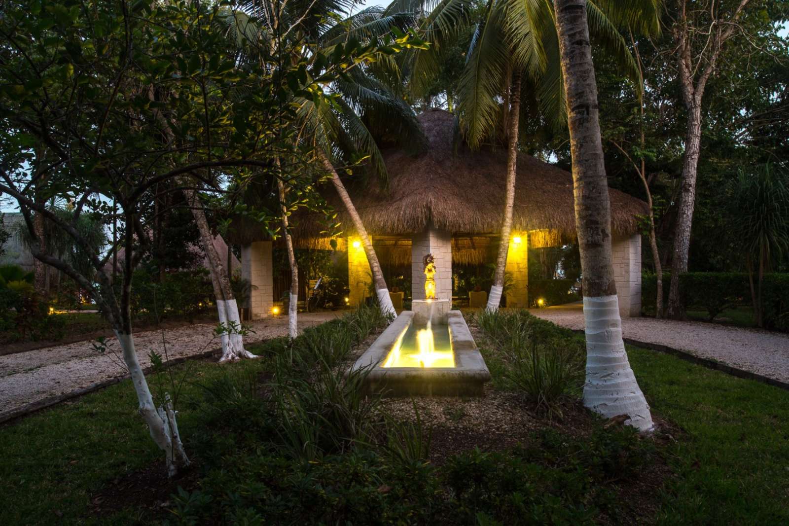 Entrance to Rancho Encantado Bacalar