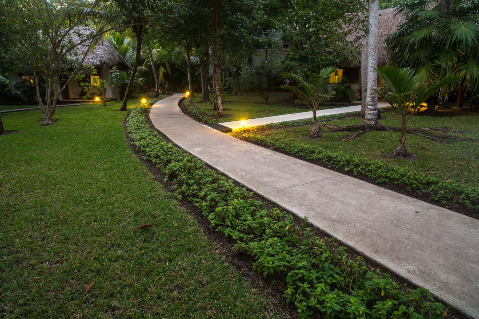 Pathway at Rancho Encantado Bacalar