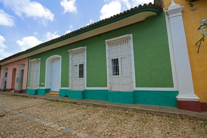The exterior of Casa Real 54 in Trinidad