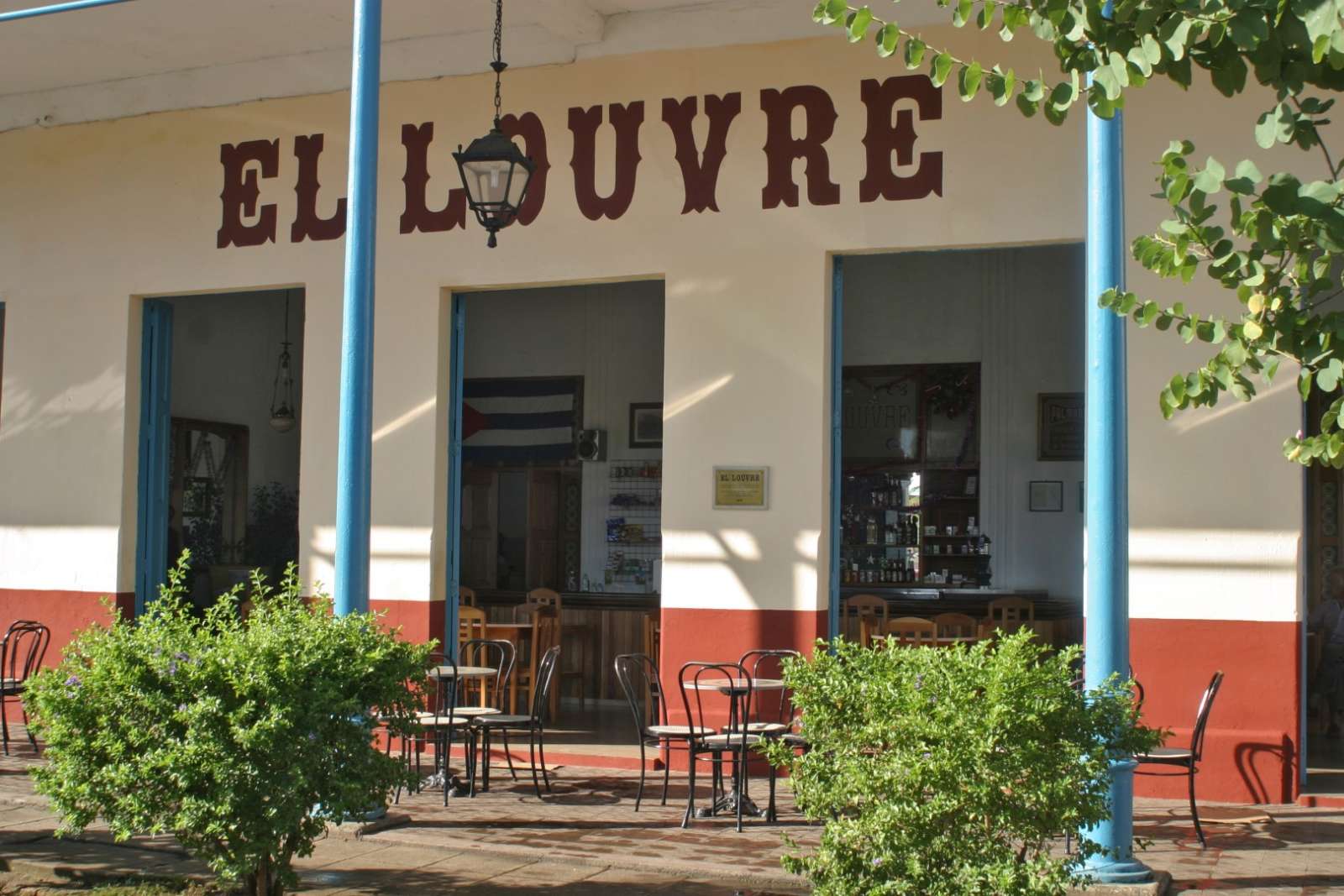 Famous El Louvre bar in Remedios Cuba