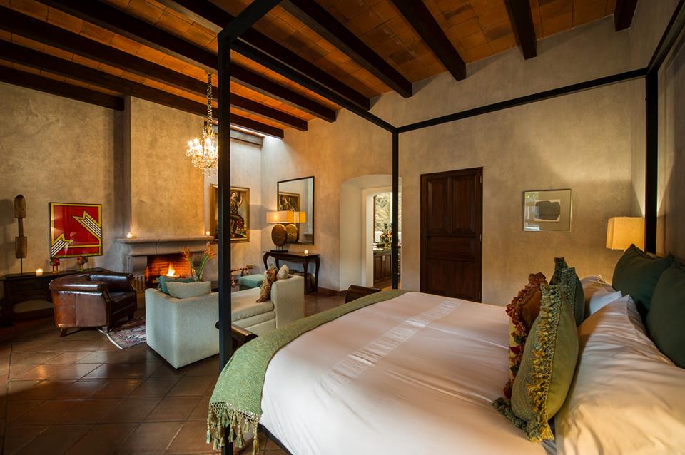 Bedroom at San Rafael hotel in Antigua
