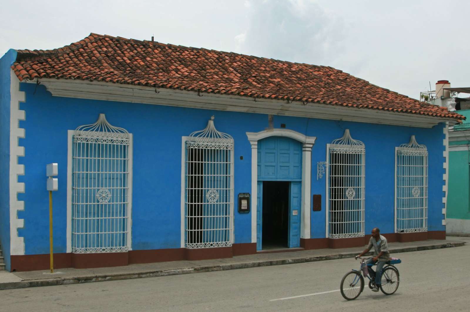 Sancti Spiritus Cuba Blue House