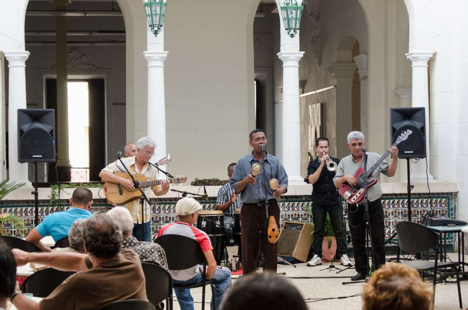 Live music in Santa Clara, Cuba