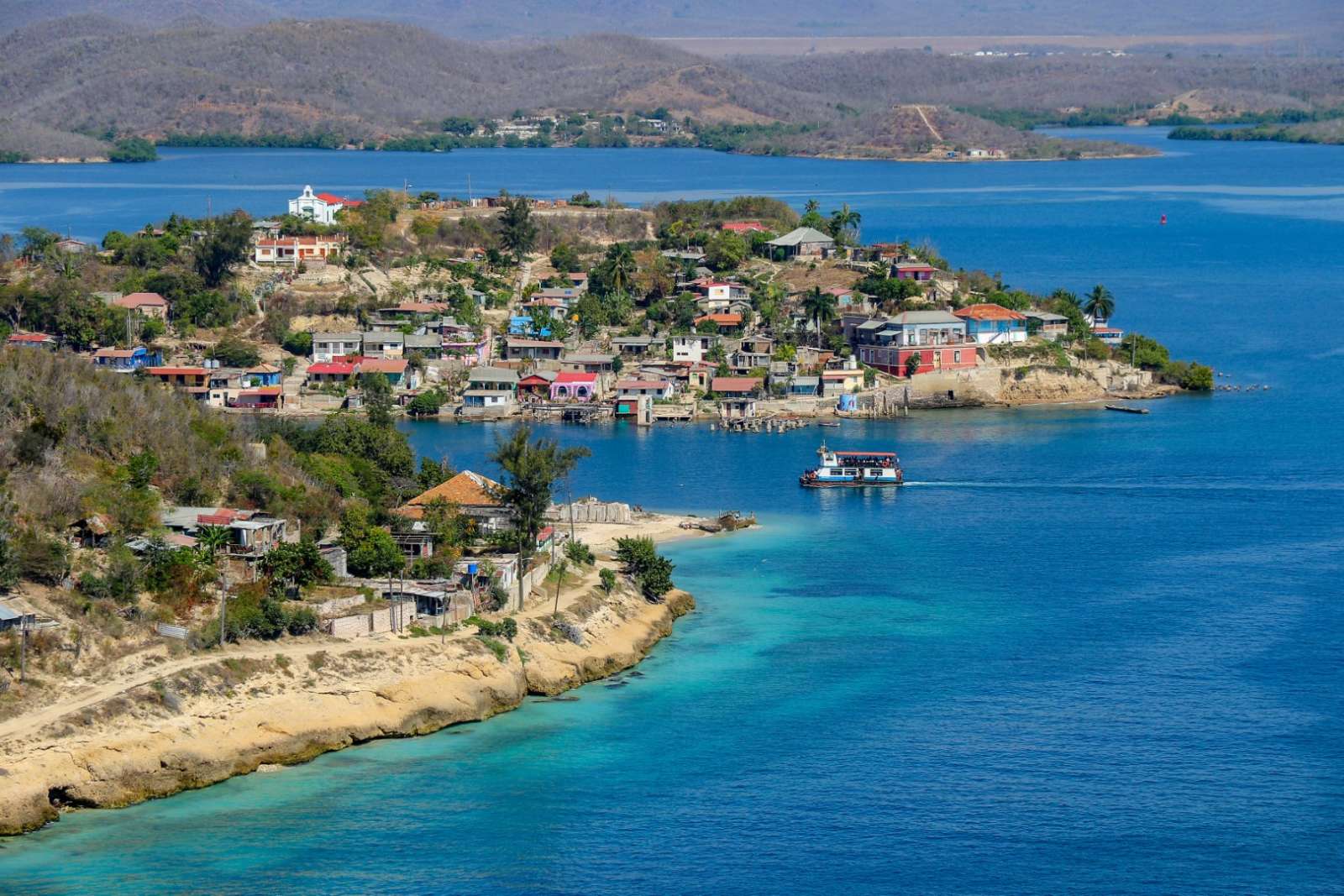 Cayo Granma in Santiago Bay, Cuba