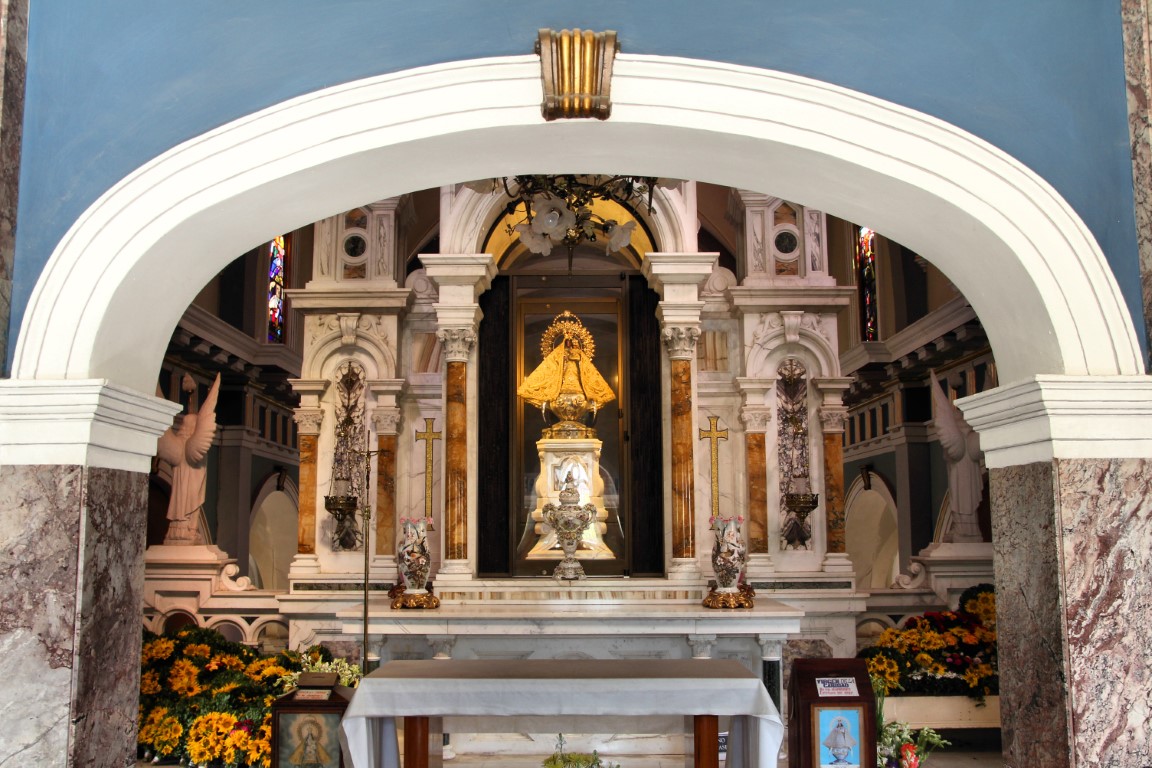 Interior of El Cobre near Santiago de Cuba