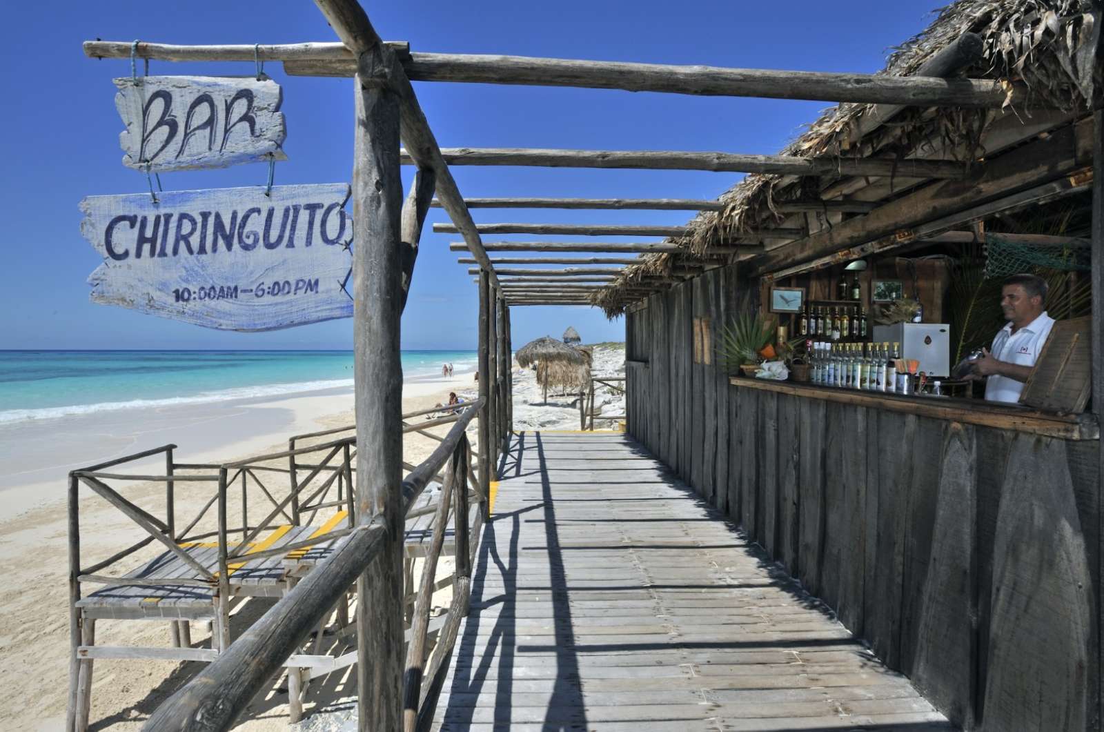 Beach bar at Sol Cayo Largo