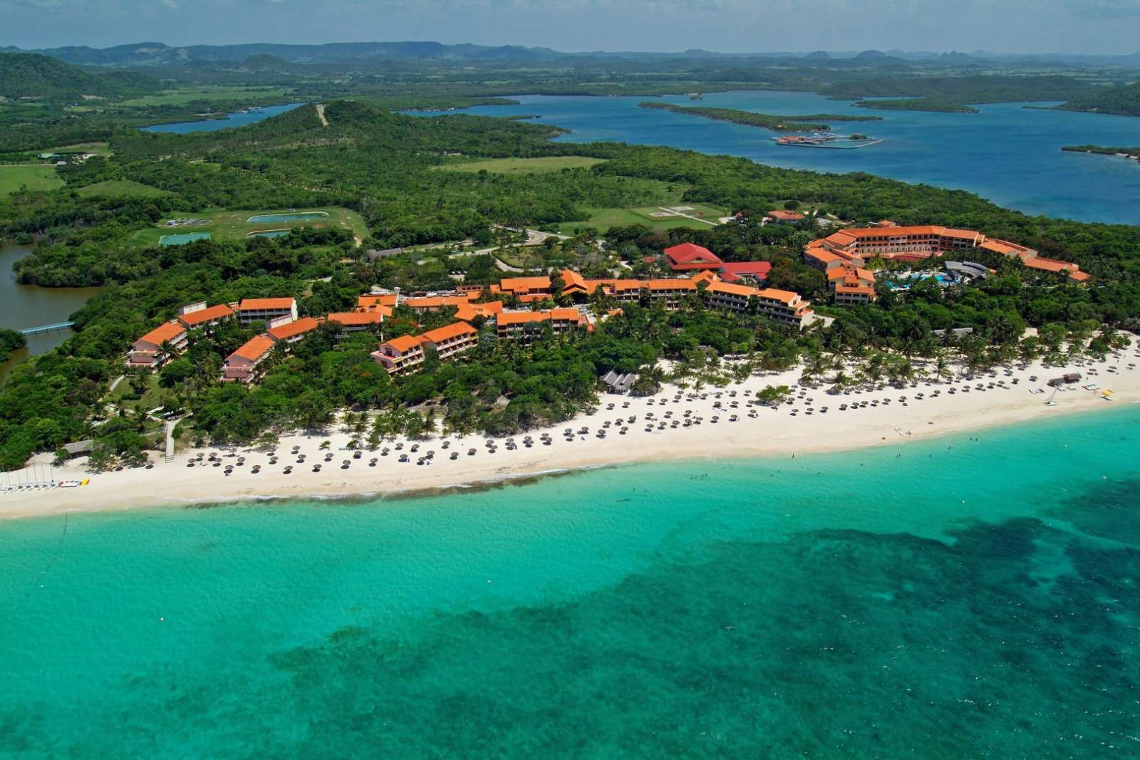 Aerial view of Sol Rio De Luna Y Mares