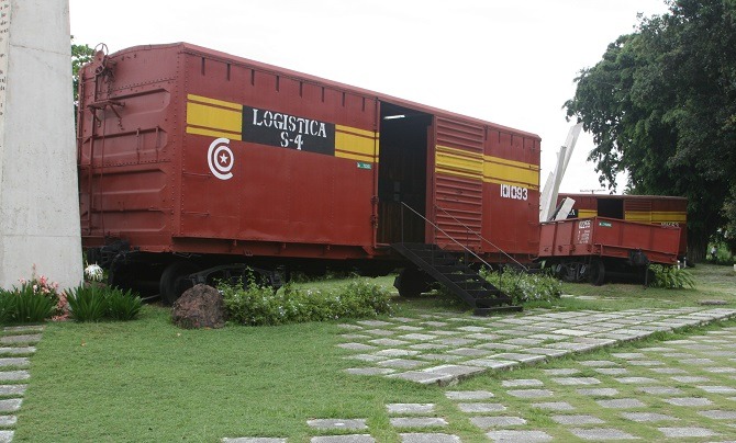 The Tren Blindado museum in Santa Clara, Cuba