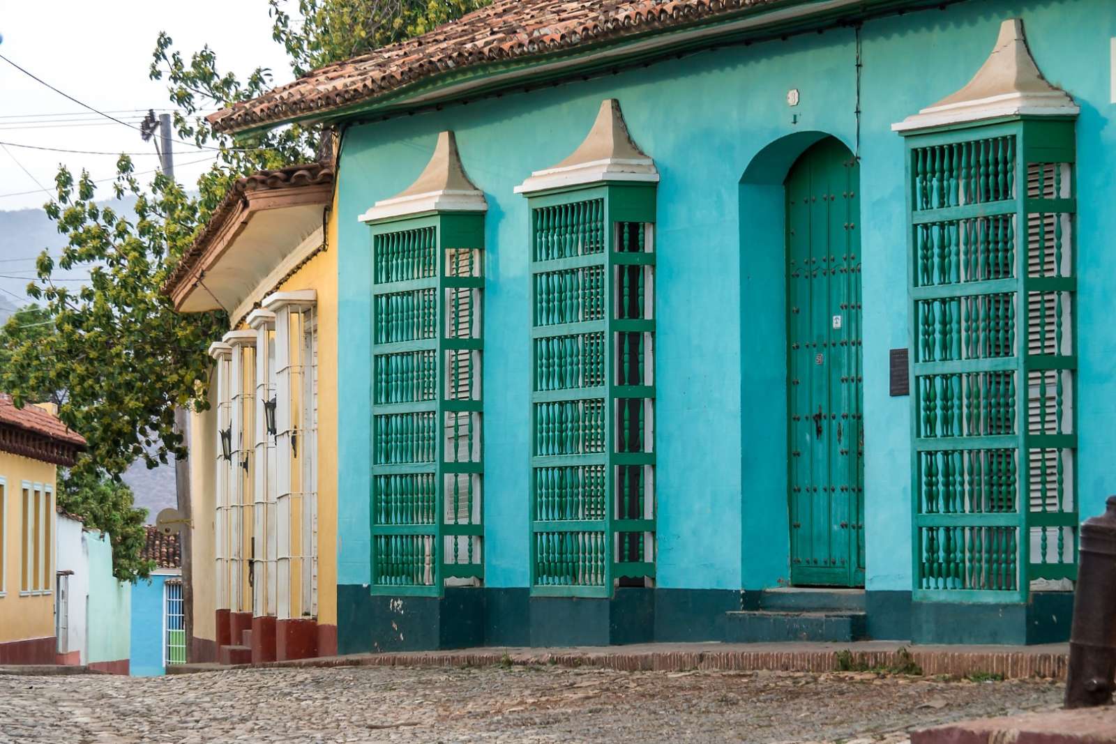 Colourful house in Trinidad, Cuba