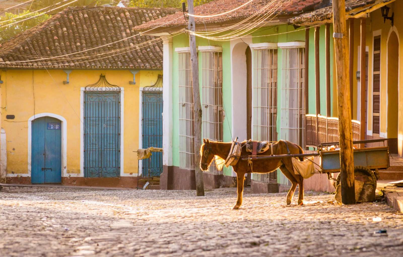 Trinidad Holidays Horse Carriage In Colonial Trinidad, Cuba