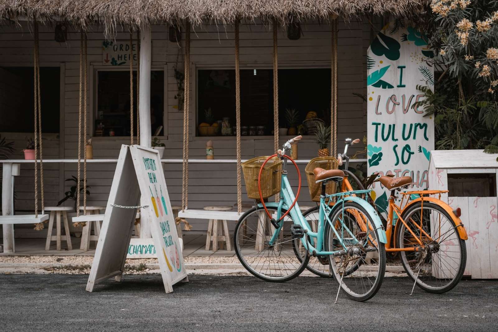 Bikes in Tulum puebla