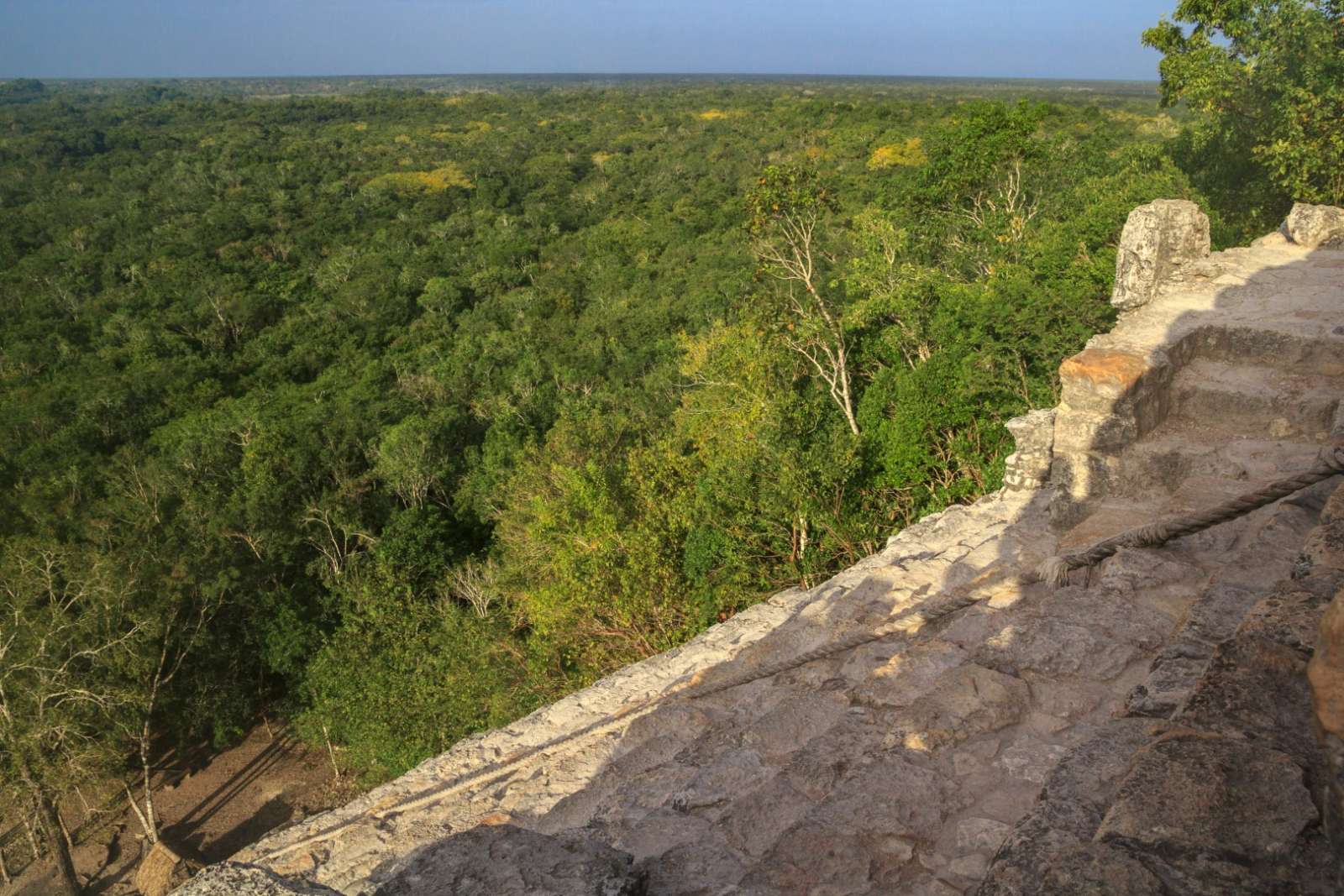 Nohoch Mul Pyramid In Coba, near Tulum