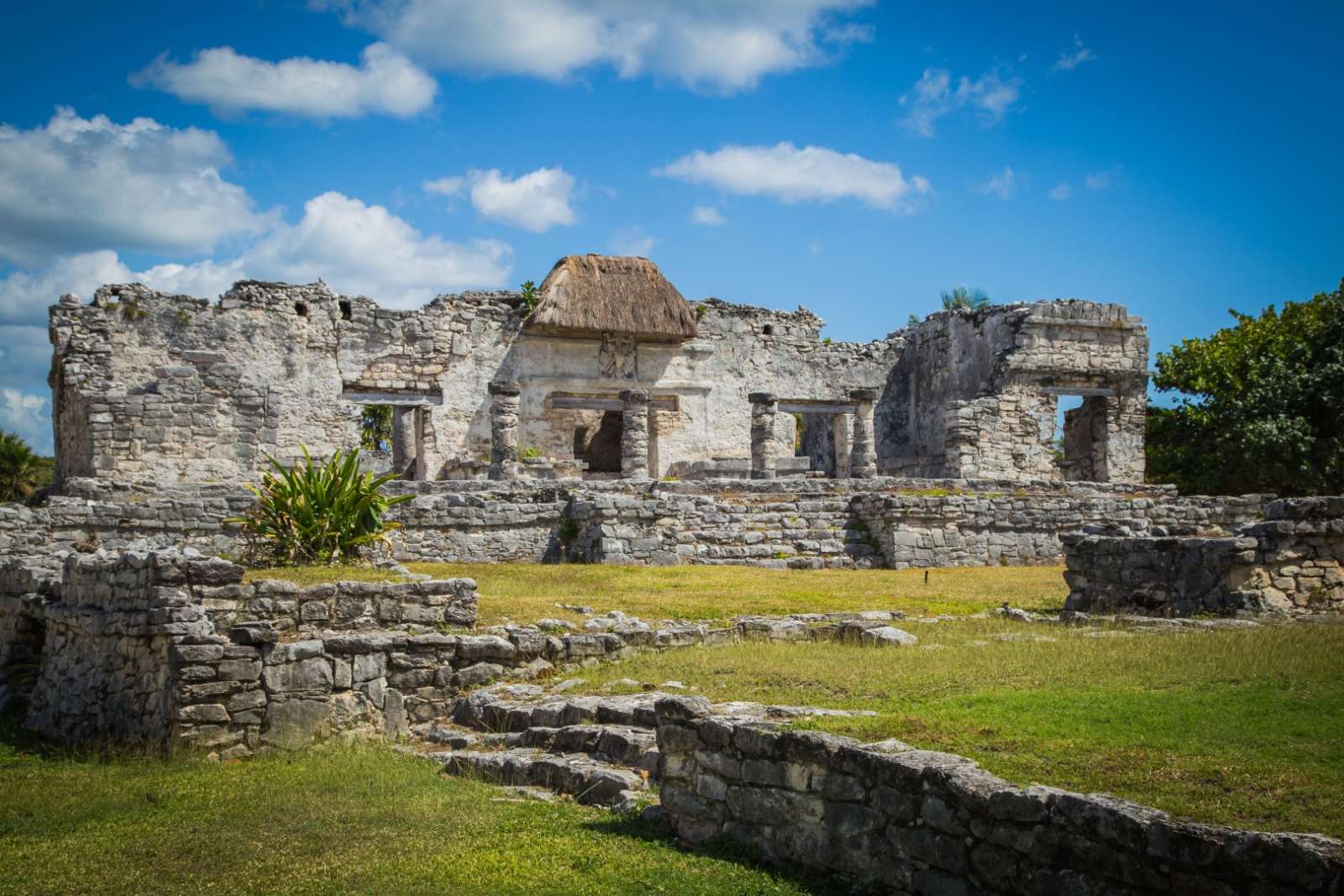 Mayan site at Tulum Mexico