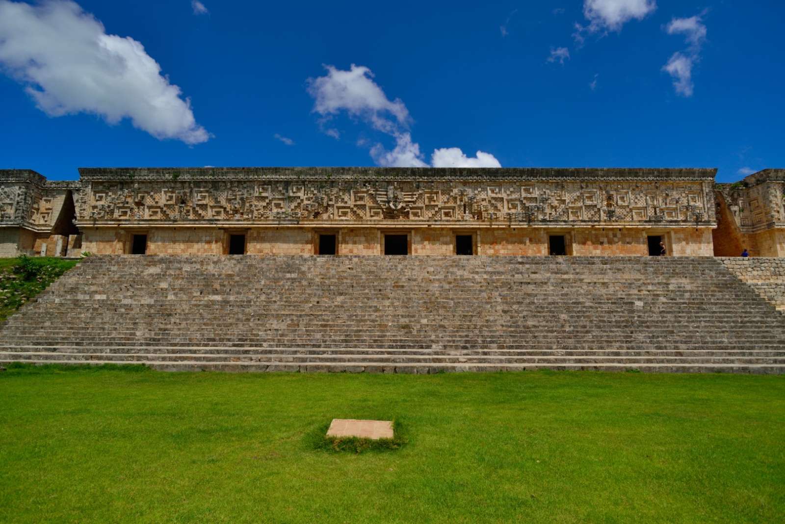 Courtyard at Uxmal, Mexico