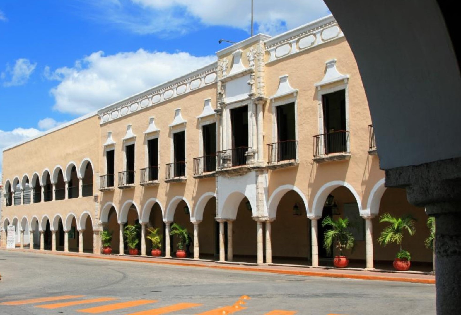 Valladolid Mexico Colonial Building