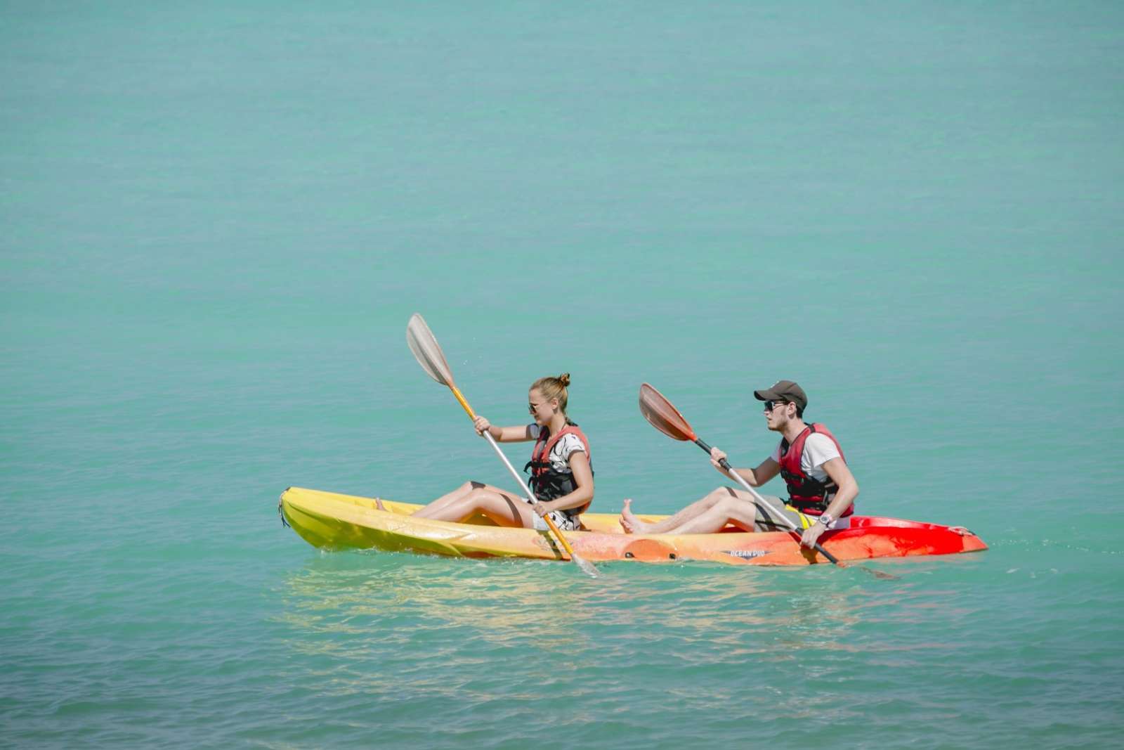 Kayaking in Varadero, Cuba