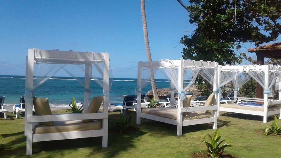 Daybeds at Villa Maguana