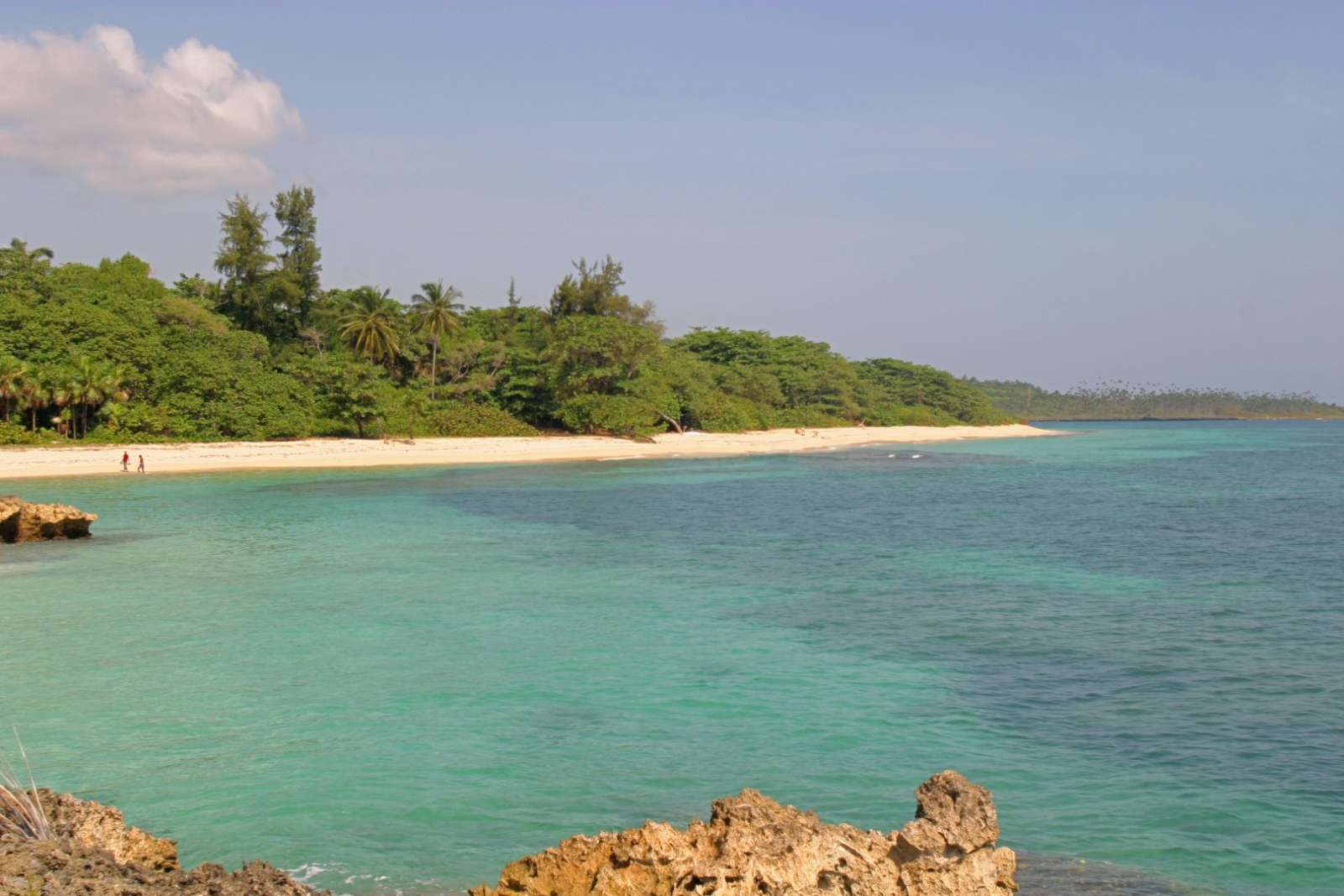 View towards beach from Villa Maguana