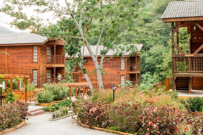 Bungalows at the Villa Santo Domingo in the Cuban Sierra Maestra