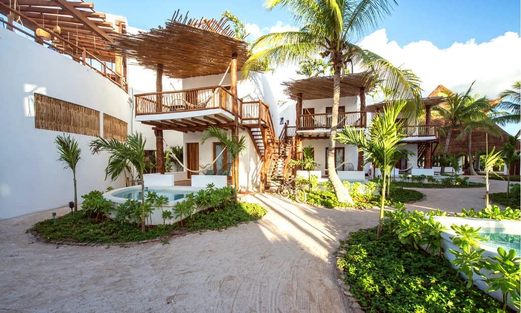 Accommodation at Balcony at Villas Hm Palapas Del Mar, Holbox