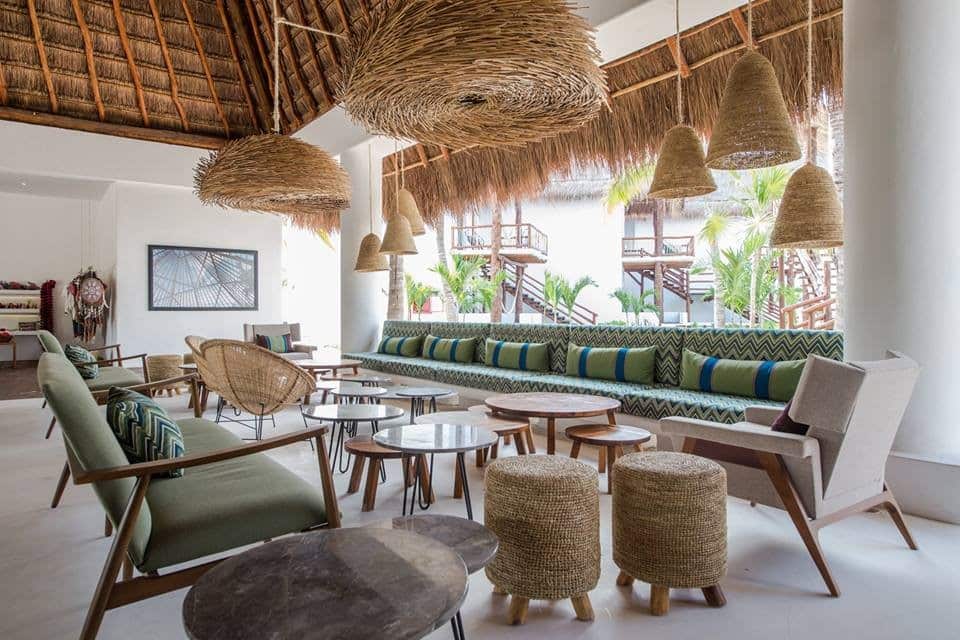 Lobby at Balcony at Villas Hm Palapas Del Mar, Holbox