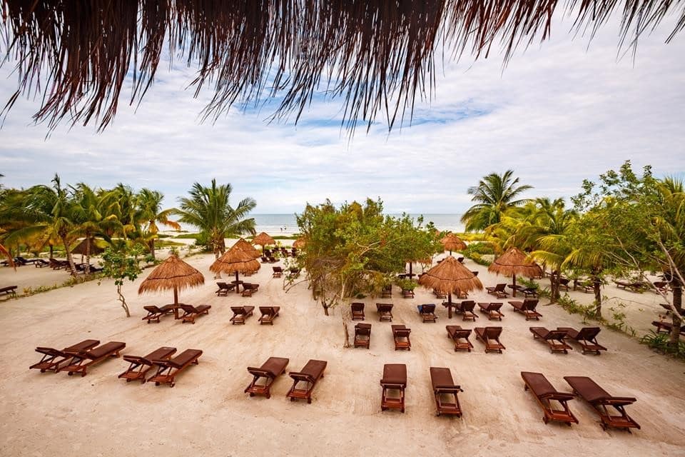 Beach at Villas Hm Paraiso Del Mar, Holbox