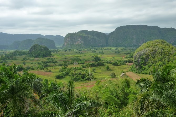 The Vinales Valley in the western Cuban province of Pinar del Rio