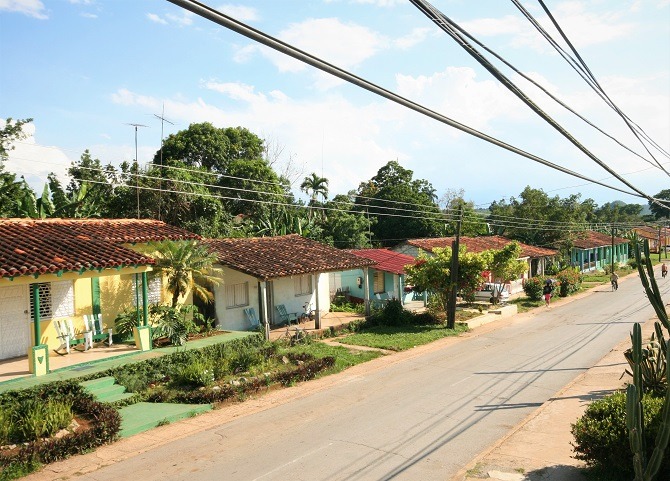 Calle Rafael Trejo in Vinales, Cuba