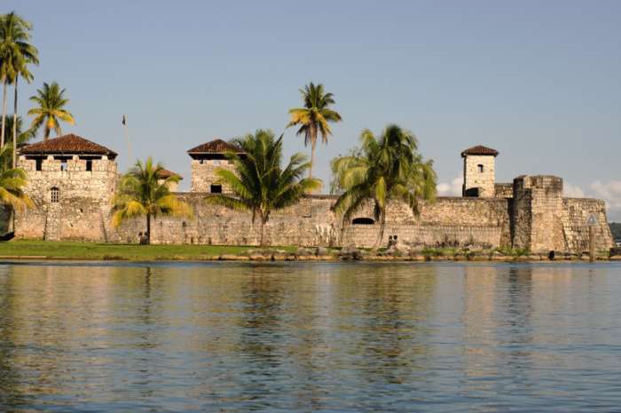 Castillo San Felipe de Lara on the Rio Dulce in Guatemala