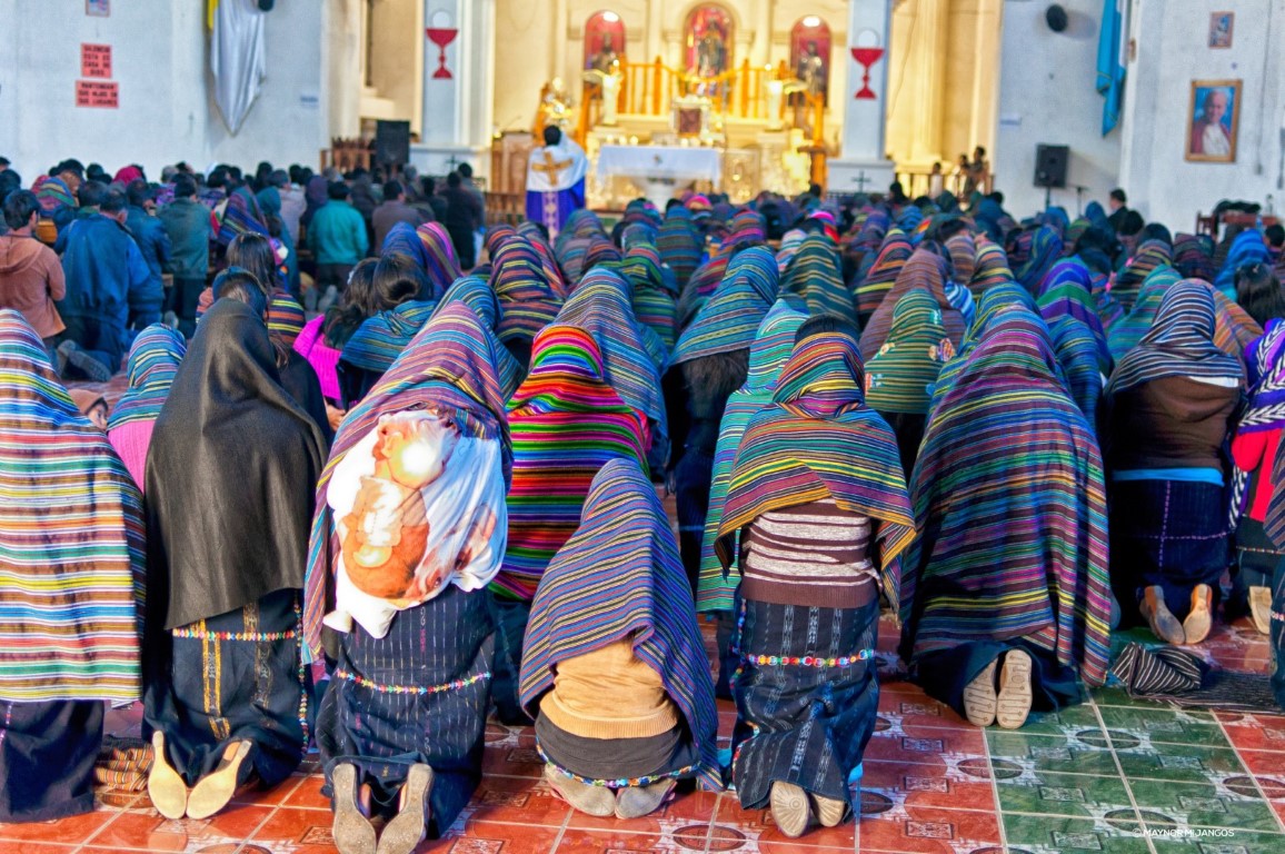 Sunday mass in Guatemala