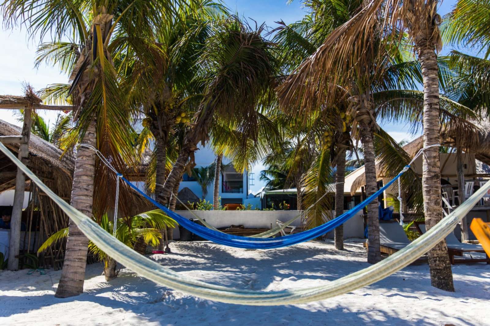 Hammocks at Hotel Ojo de Agua