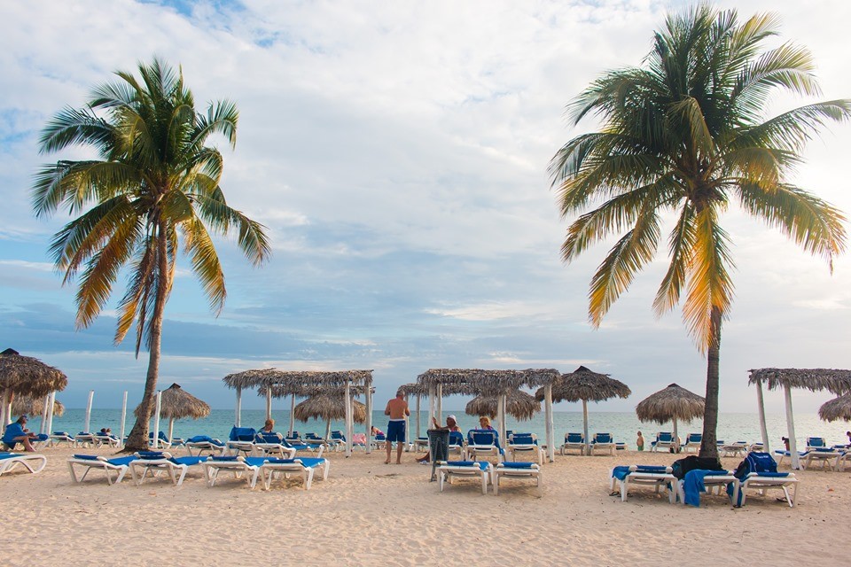 Memories Trinidad Del Mar Beach Sunloungers