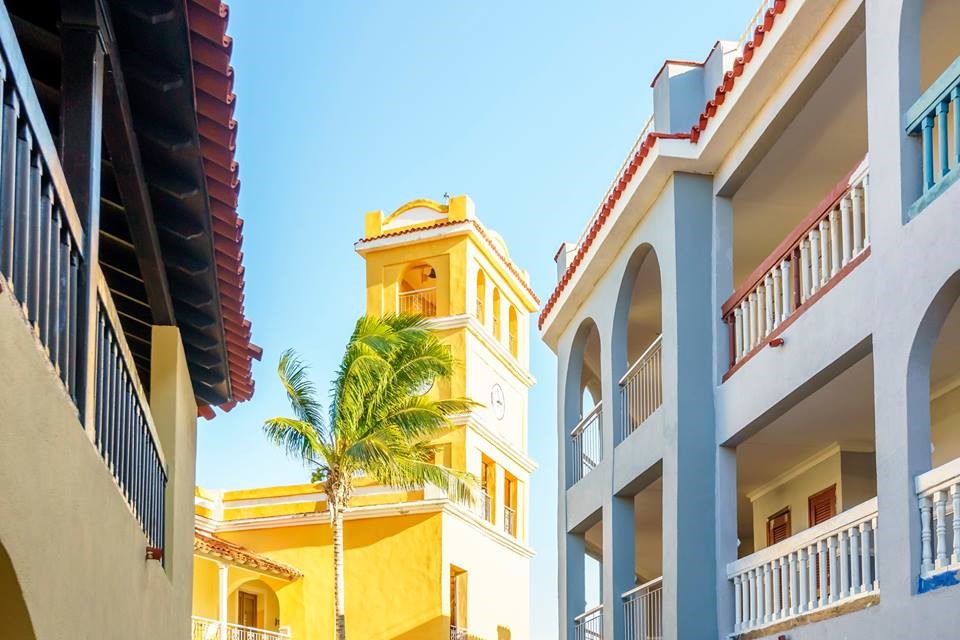 Colonial architecture at Memories Trinidad Del Mar in Cuba