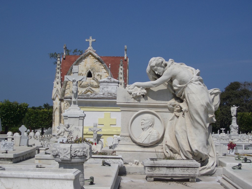 The Cristobal Colon cemetery in Havana Cuba