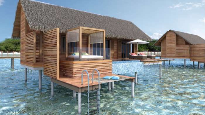 Overwater bungalow at Cayo Guillermo Resort Kempinski