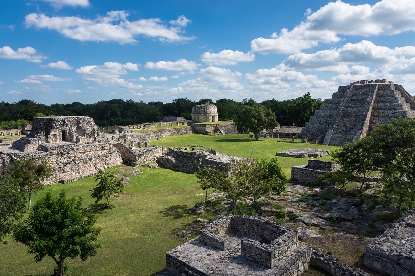 Mayan ruins at Mayapan