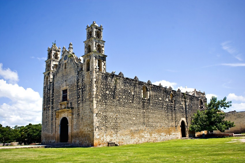 Old church in Tecoh