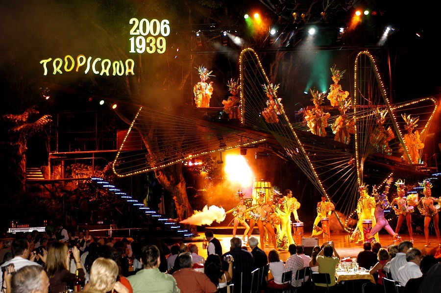 Stage at the Tropicana in Havana