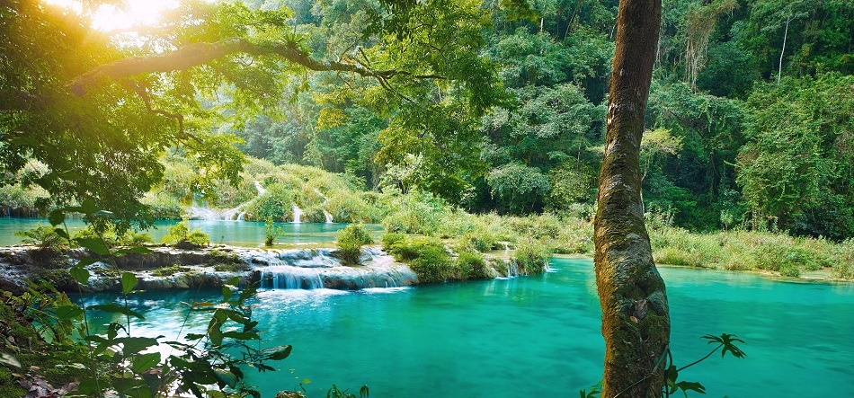 Natural pools at Semuc Champey